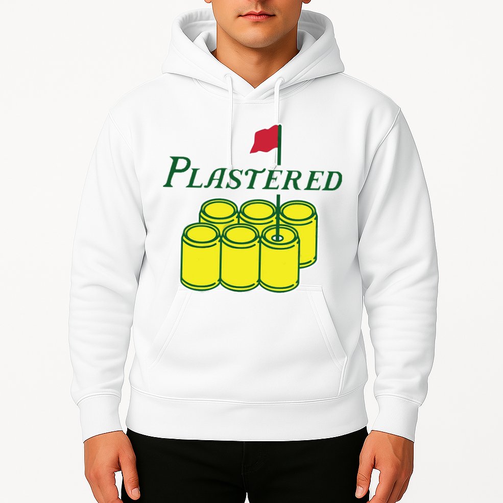 Plastered Funny Gold Beer Hoodie