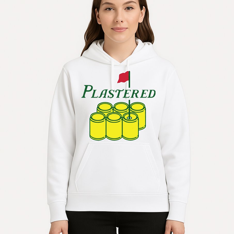 Plastered Funny Gold Beer Hoodie
