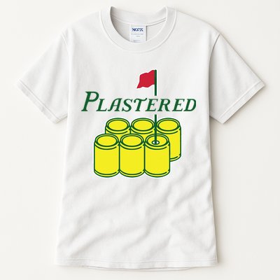 Plastered Funny Gold Beer Tall T-Shirt