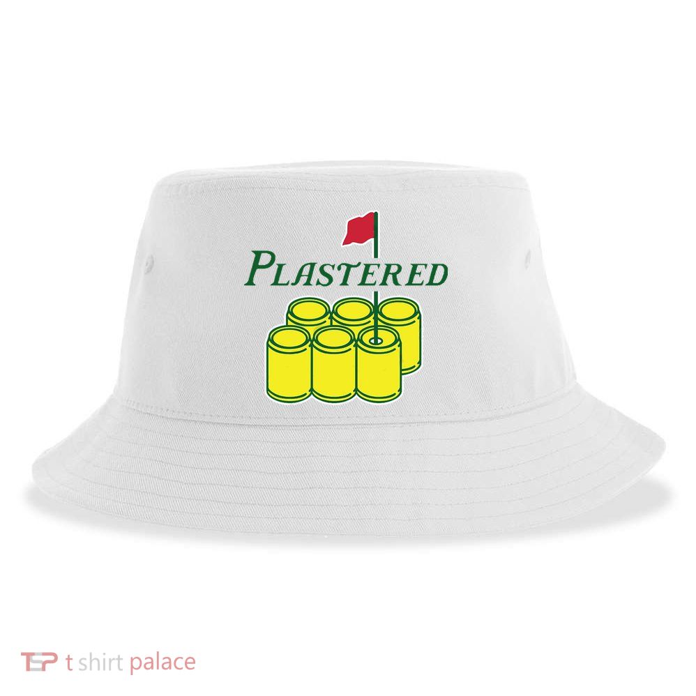 Plastered Funny Gold Beer Sustainable Bucket Hat