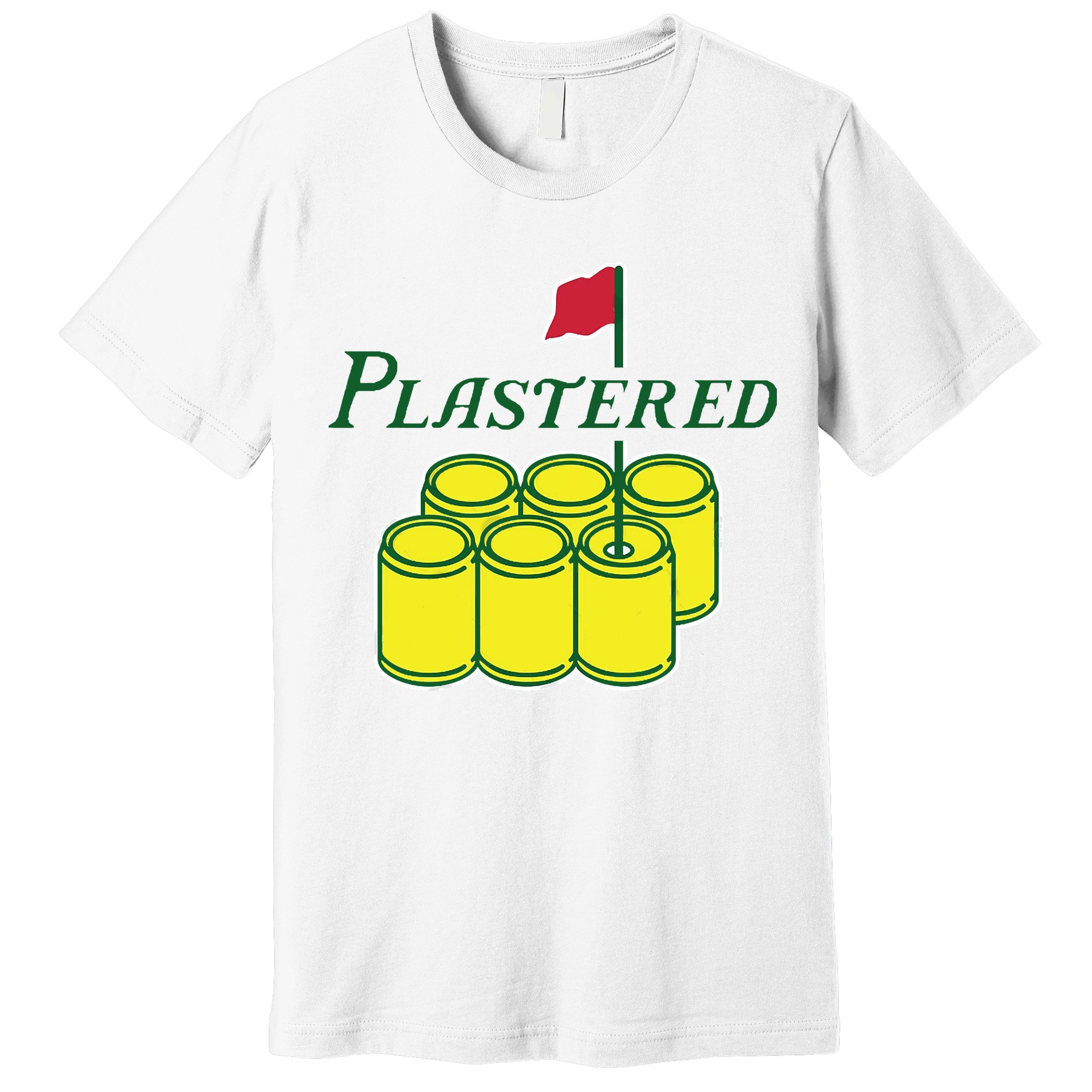 Plastered Funny Gold Beer Premium T-Shirt