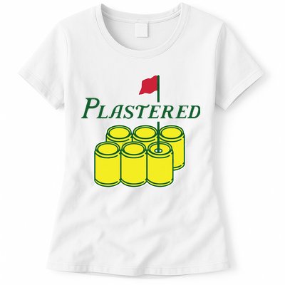 Plastered Funny Gold Beer Womens T-Shirt