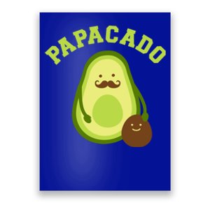 Papacado Funny Gift For New Dad Or Daddy Announcet Cute Gift Poster