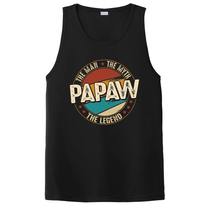 Papaw From Grandchildren Papaw The Myth The Legend PosiCharge Competitor Tank