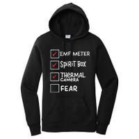 Phasmophobia Funny Ghost Hunter Paranormal Investigators Women's Pullover Hoodie