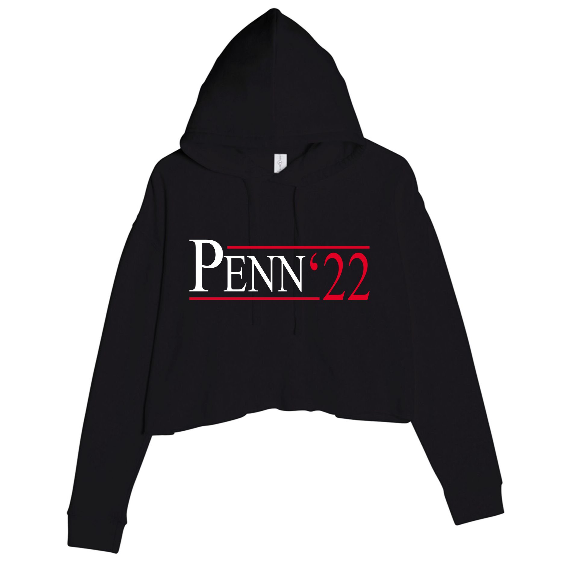 Penn For Governor 2022 Election Crop Fleece Hoodie