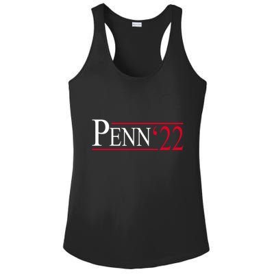 Penn For Governor 2022 Election Ladies PosiCharge Competitor Racerback Tank