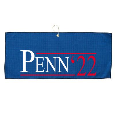 Penn For Governor 2022 Election Large Microfiber Waffle Golf Towel