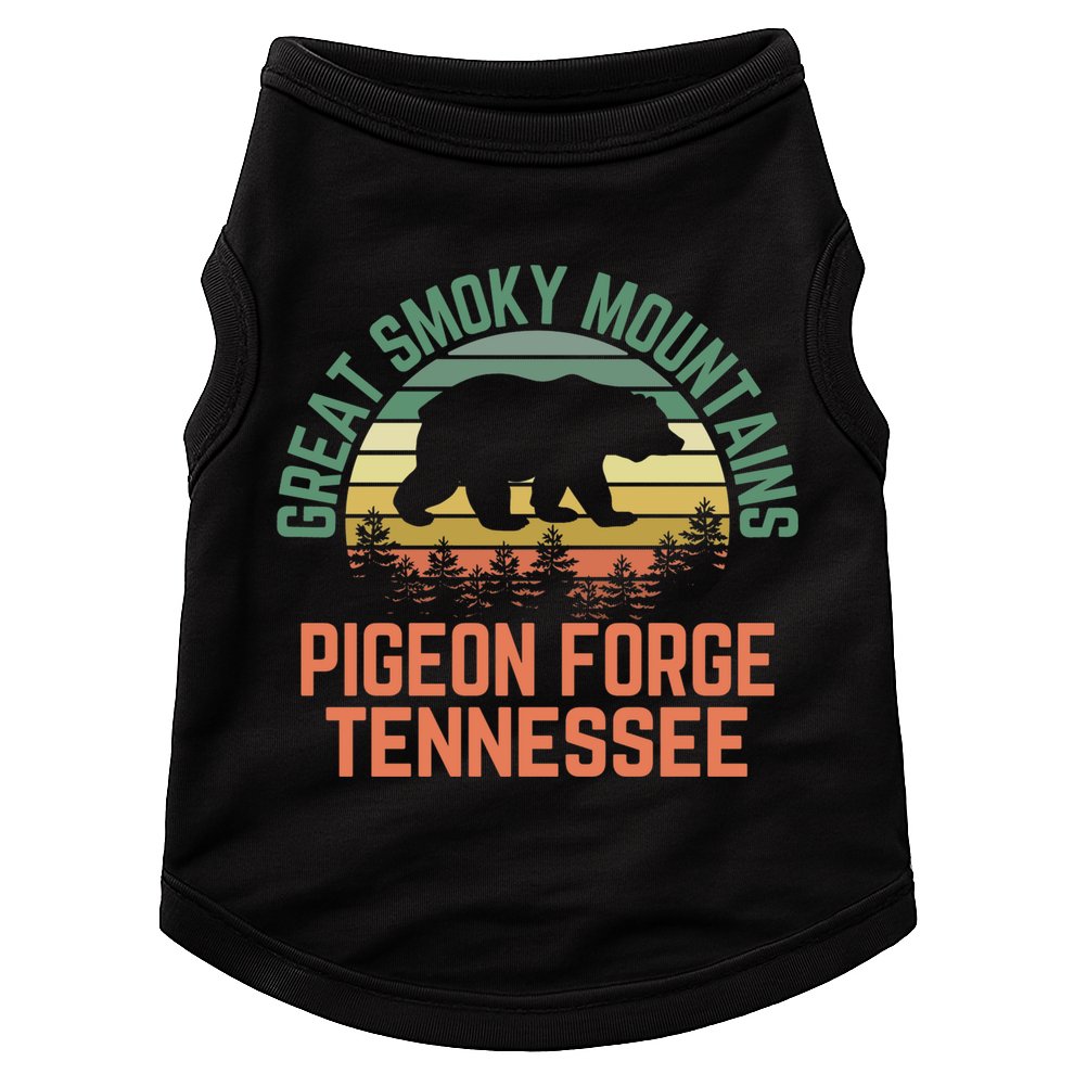 Pigeon Forge Great Smoky Mountains National Park Tennessee Gift Doggie Tank