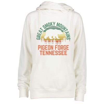 Pigeon Forge Great Smoky Mountains National Park Tennessee Gift Womens Funnel Neck Pullover Hood