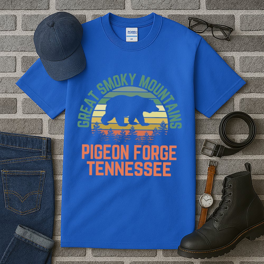 Pigeon Forge Great Smoky Mountains National Park Tennessee Gift Tall T-Shirt