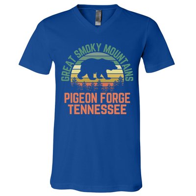 Pigeon Forge Great Smoky Mountains National Park Tennessee Gift V-Neck T-Shirt