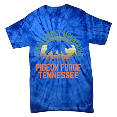 Pigeon Forge Great Smoky Mountains National Park Tennessee Gift Tie-Dye T-Shirt