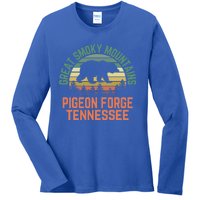 Pigeon Forge Great Smoky Mountains National Park Tennessee Gift Ladies Long Sleeve Shirt