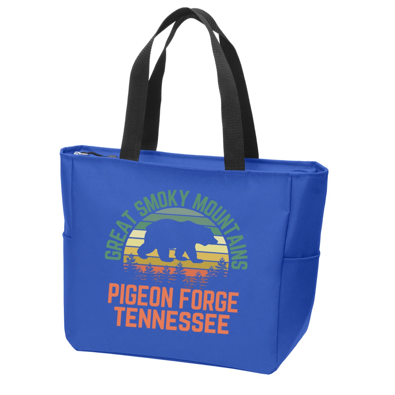 Pigeon Forge Great Smoky Mountains National Park Tennessee Gift Zip Tote Bag