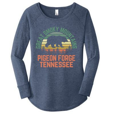 Pigeon Forge Great Smoky Mountains National Park Tennessee Gift Women's Perfect Tri Tunic Long Sleeve Shirt