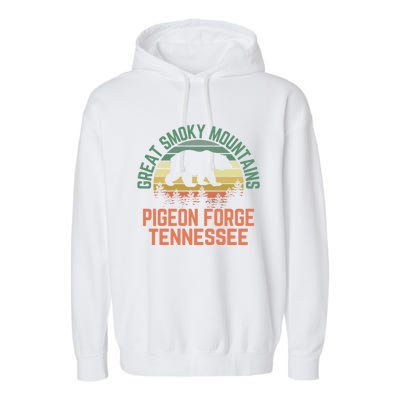 Pigeon Forge Great Smoky Mountains National Park Tennessee Gift Garment-Dyed Fleece Hoodie