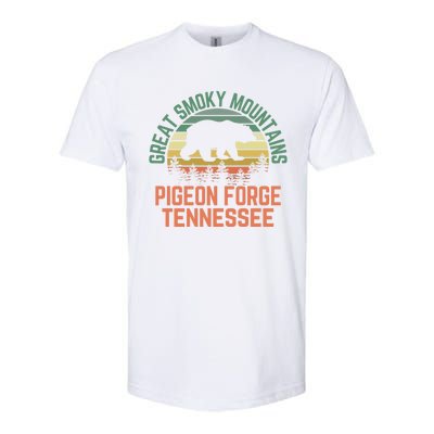 Pigeon Forge Great Smoky Mountains National Park Tennessee Gift Softstyle CVC T-Shirt