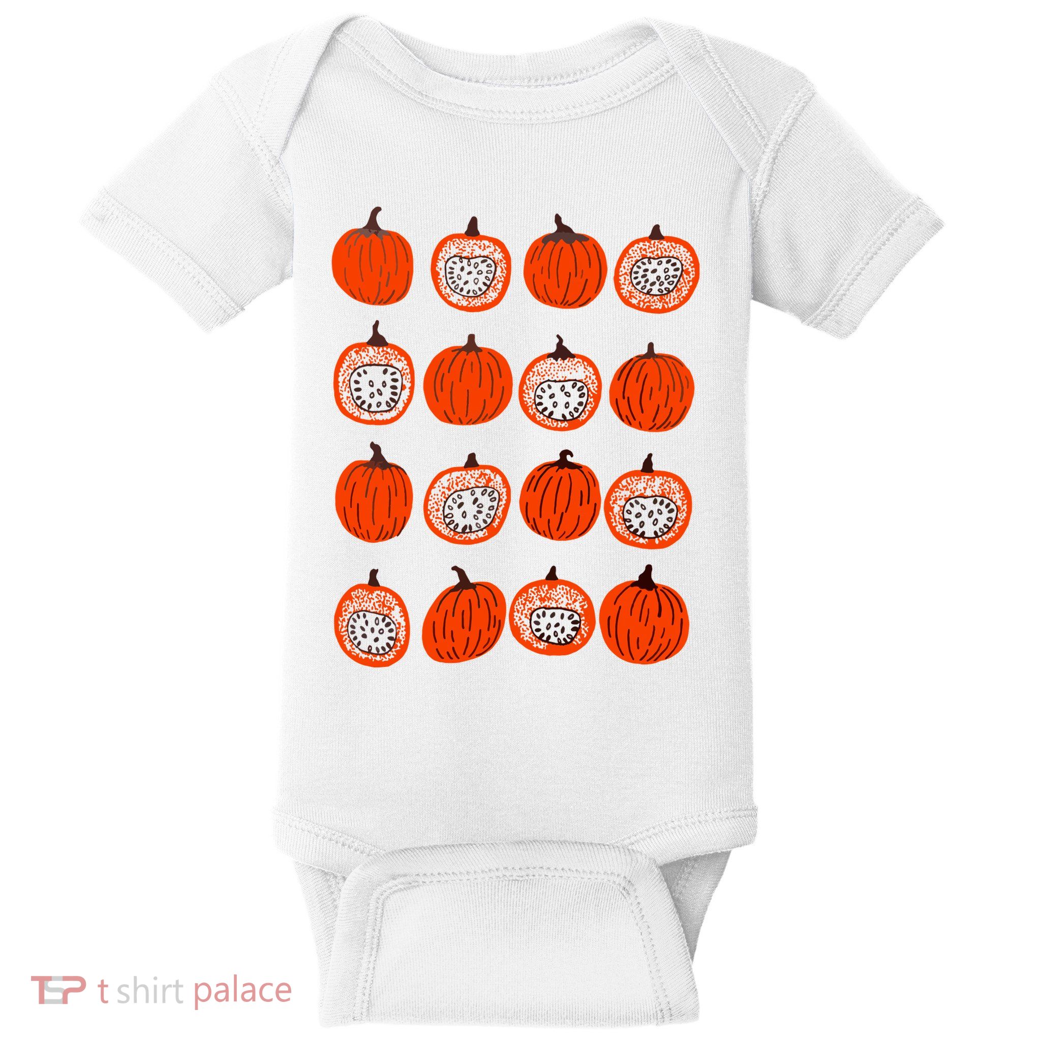 Pumpkin Foodie Gift Baby Bodysuit