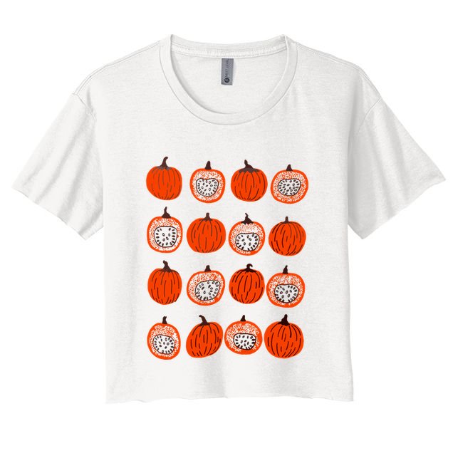 Pumpkin Foodie Gift Crop Top