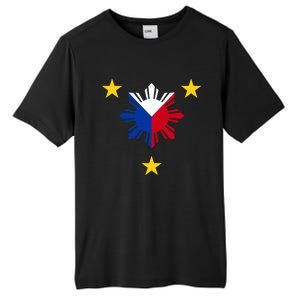 Philippine Flag Gift Philippines Sun And Star Funny Gift Tall Fusion ChromaSoft Performance T-Shirt