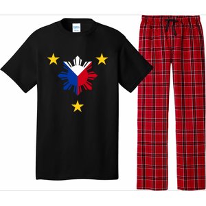 Philippine Flag Gift Philippines Sun And Star Funny Gift Pajama Set