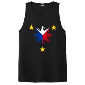 Philippine Flag Gift Philippines Sun And Star Funny Gift PosiCharge Competitor Tank