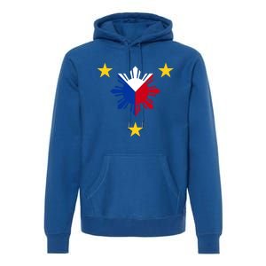 Philippine Flag Gift Philippines Sun And Star Funny Gift Premium Hoodie