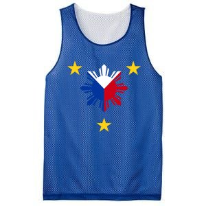 Philippine Flag Gift Philippines Sun And Star Funny Gift Mesh Reversible Basketball Jersey Tank