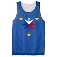 Philippine Flag Gift Philippines Sun And Star Funny Gift Mesh Reversible Basketball Jersey Tank