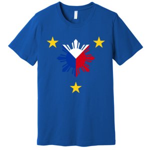 Philippine Flag Gift Philippines Sun And Star Funny Gift Premium T-Shirt