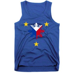 Philippine Flag Gift Philippines Sun And Star Funny Gift Tank Top