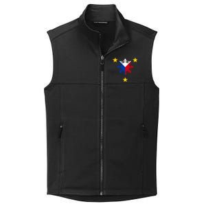 Philippine Flag Gift Philippines Sun And Star Funny Gift Collective Smooth Fleece Vest