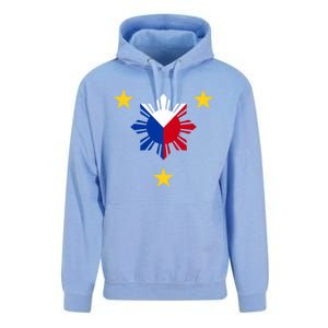 Philippine Flag Gift Philippines Sun And Star Funny Gift Unisex Surf Hoodie