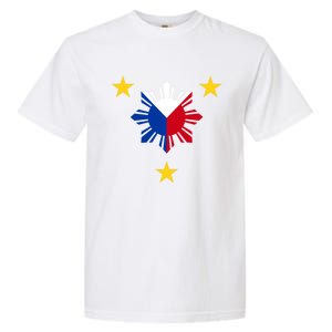 Philippine Flag Gift Philippines Sun And Star Funny Gift Garment-Dyed Heavyweight T-Shirt