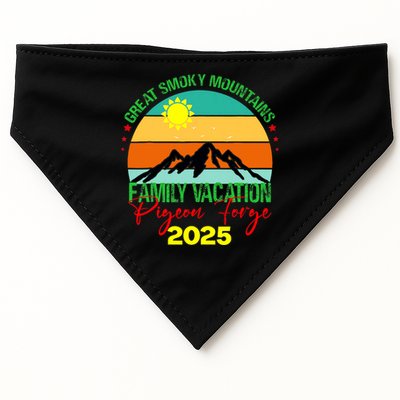 Pigeon Forge Great Smoky Mountains Family Vacation 2025 Trip USA-Made Doggie Bandana