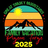 Pigeon Forge Great Smoky Mountains Family Vacation 2025 Trip Bucket Hat