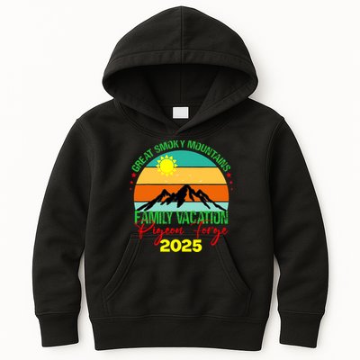 Pigeon Forge Great Smoky Mountains Family Vacation 2025 Trip Kids Hoodie