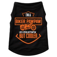 Pawpaw From Grand Biker Pawpaw Father'S Day Doggie Tank
