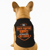 Pawpaw From Grand Biker Pawpaw Father'S Day Doggie Tank