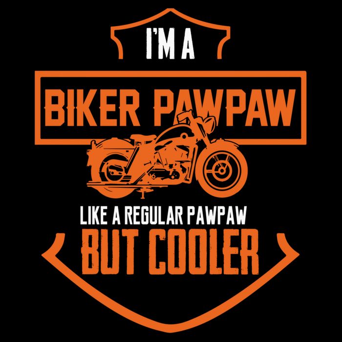 Pawpaw From Grand Biker Pawpaw Father'S Day Apron