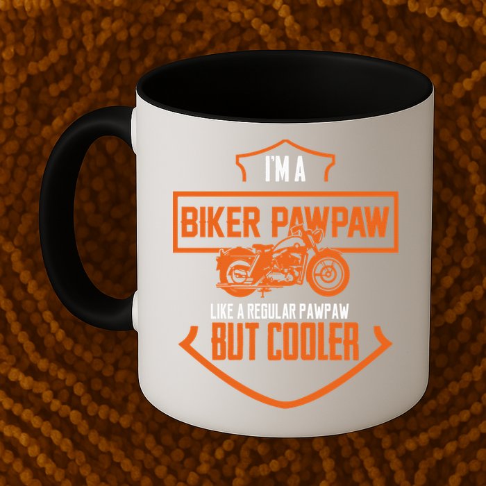 Pawpaw From Grand Biker Pawpaw Father'S Day Mug
