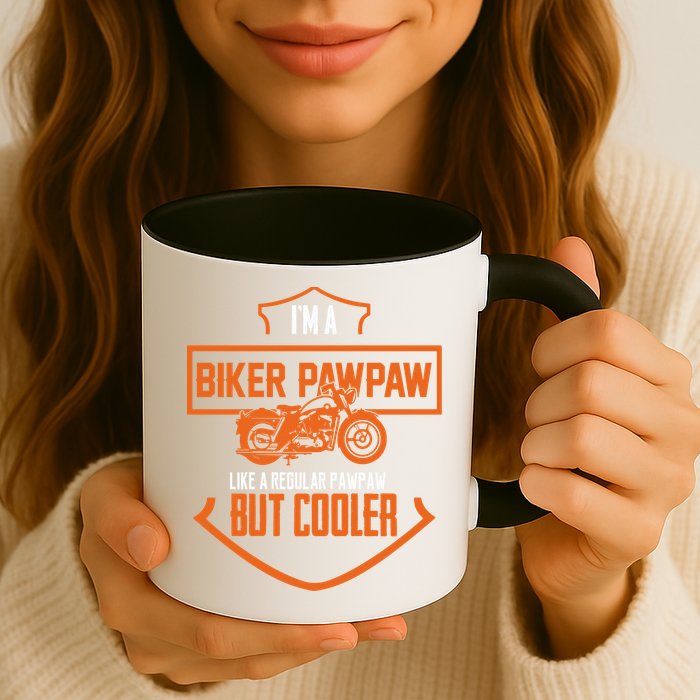 Pawpaw From Grand Biker Pawpaw Father'S Day Mug