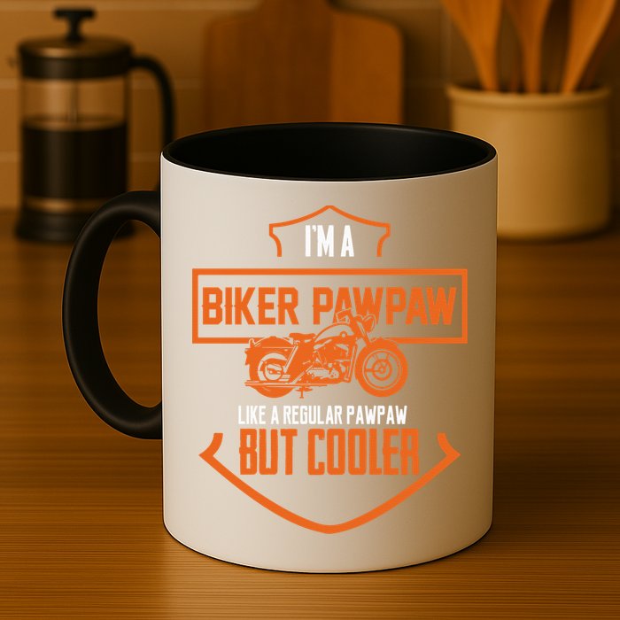 Pawpaw From Grand Biker Pawpaw Father'S Day Mug