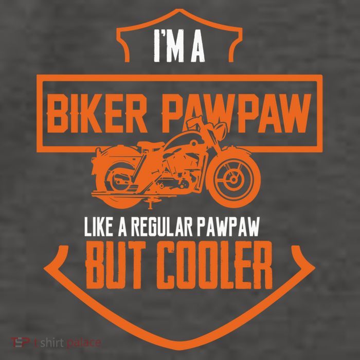 Pawpaw From Grand Biker Pawpaw Father'S Day Vector Backpack