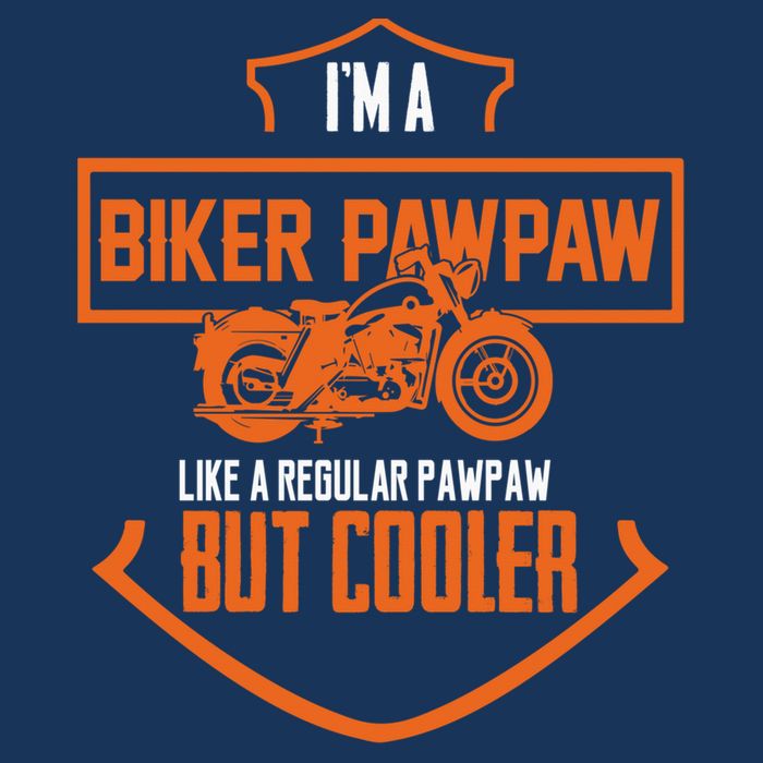 Pawpaw From Grand Biker Pawpaw Father'S Day Infant Baby Jersey Bodysuit