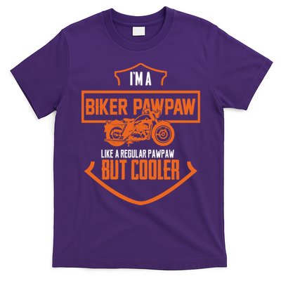 Pawpaw From Grand Biker Pawpaw Father'S Day T-Shirt