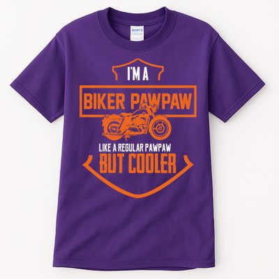 Pawpaw From Grand Biker Pawpaw Father'S Day Tall T-Shirt