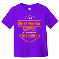 Pawpaw From Grand Biker Pawpaw Father'S Day Toddler T-Shirt