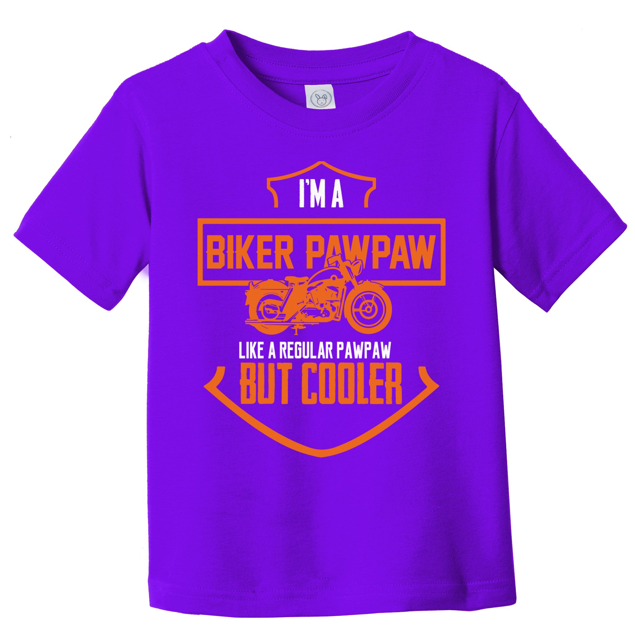 Pawpaw From Grand Biker Pawpaw Father'S Day Toddler T-Shirt